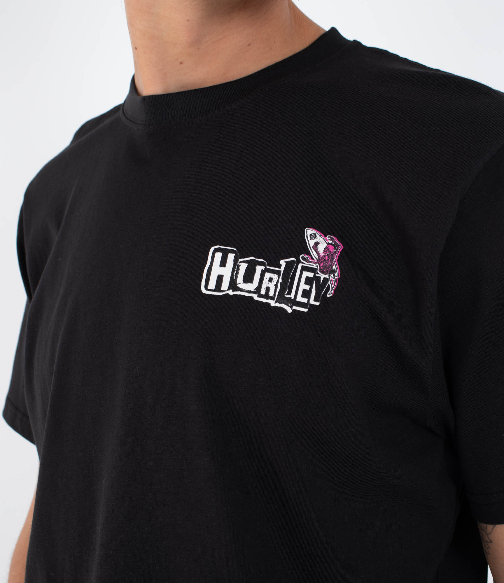T-shirt Kurzarm Männer - Wave anarchy