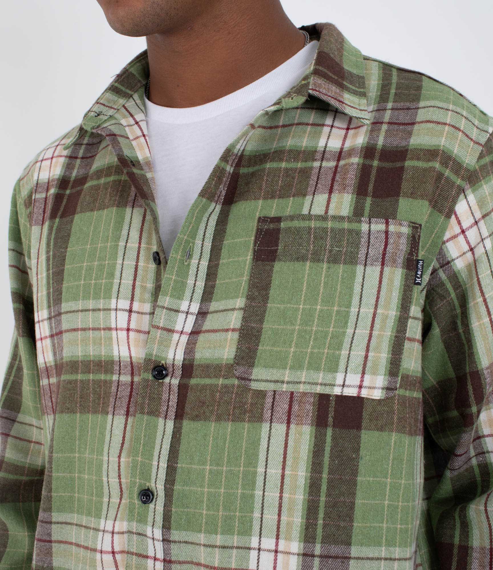 Chemise manches longues hommes  - Axe Flannel