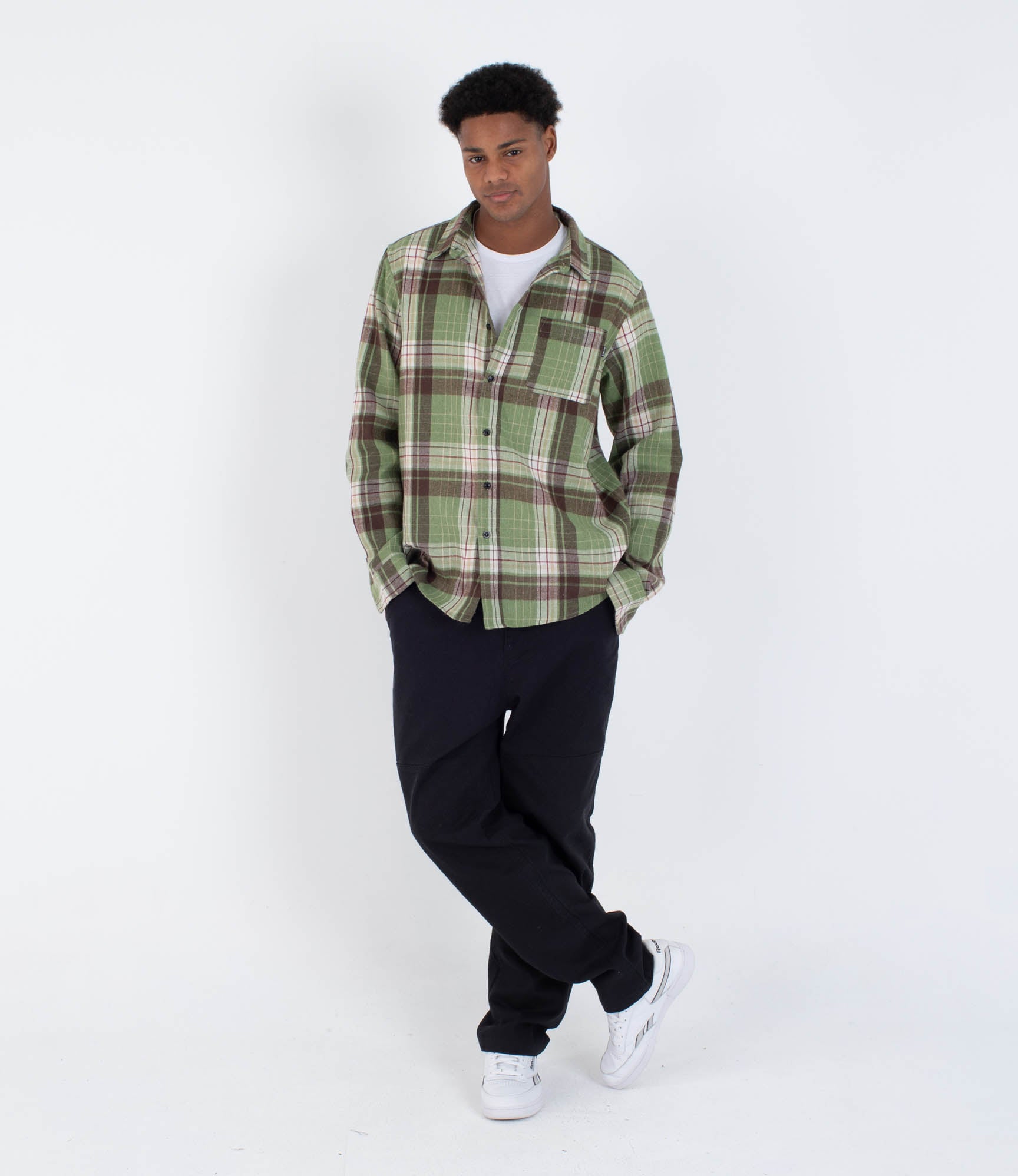 Chemise manches longues hommes  - Axe Flannel