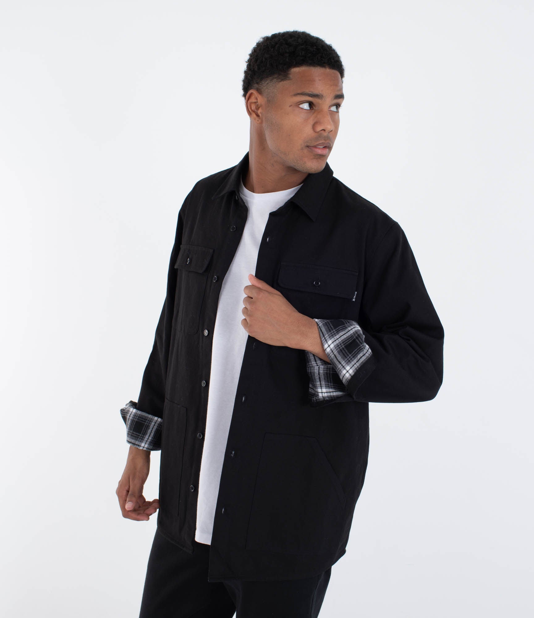 Long sleeve shirt men - Worker Flannel