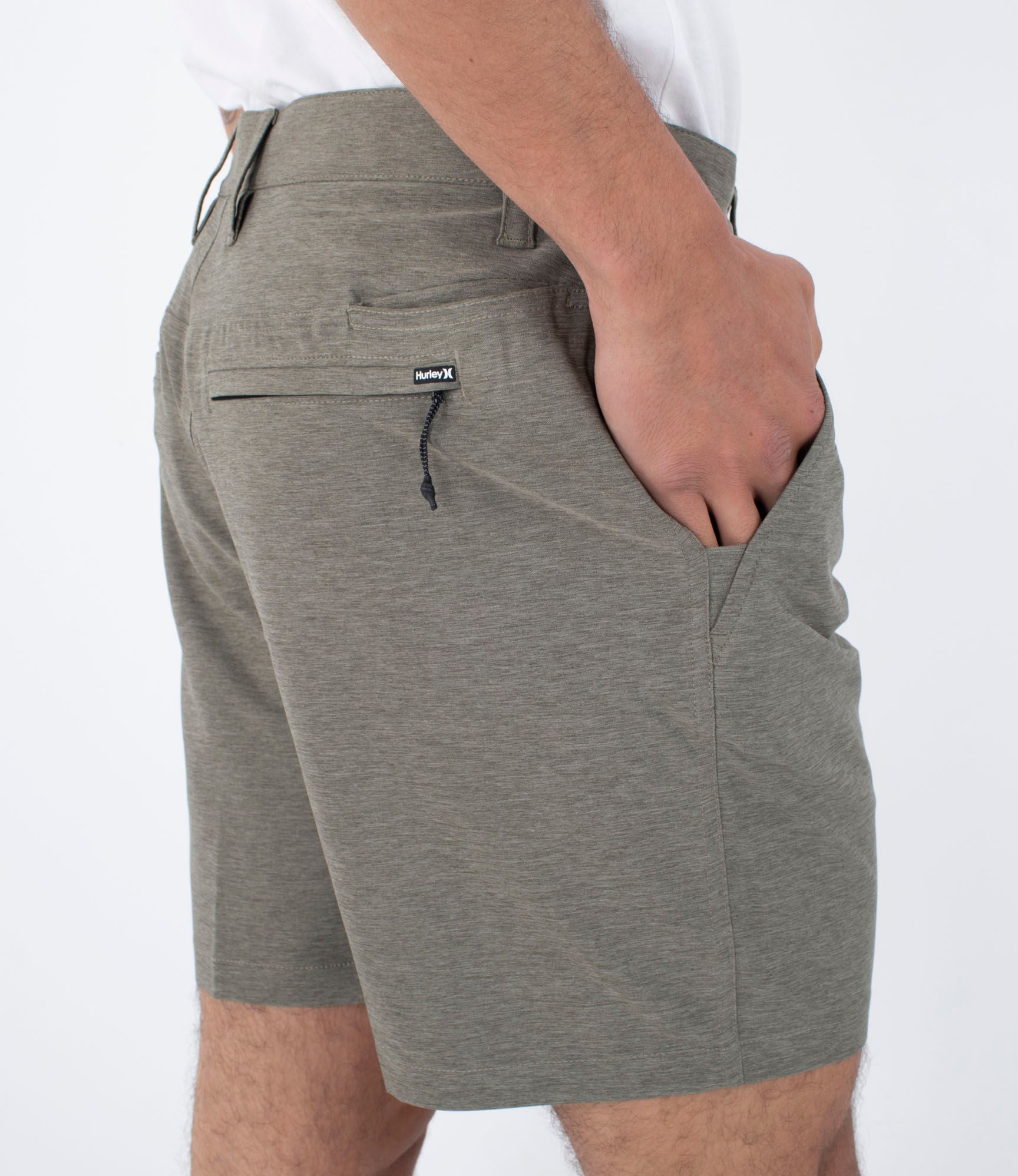Walkshort 18" hommes - Phantom heather