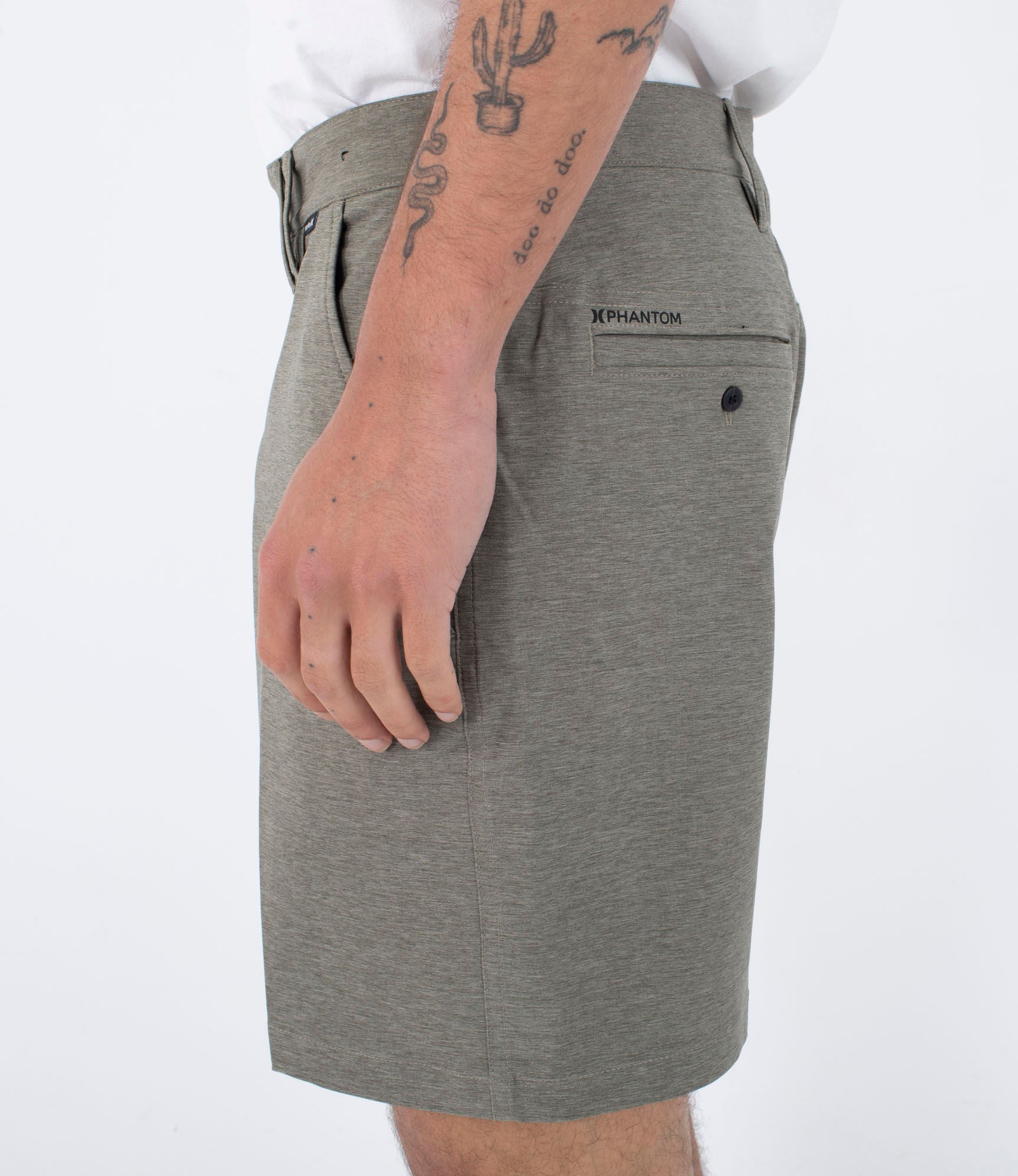 Walkshort 18" hommes - Phantom heather