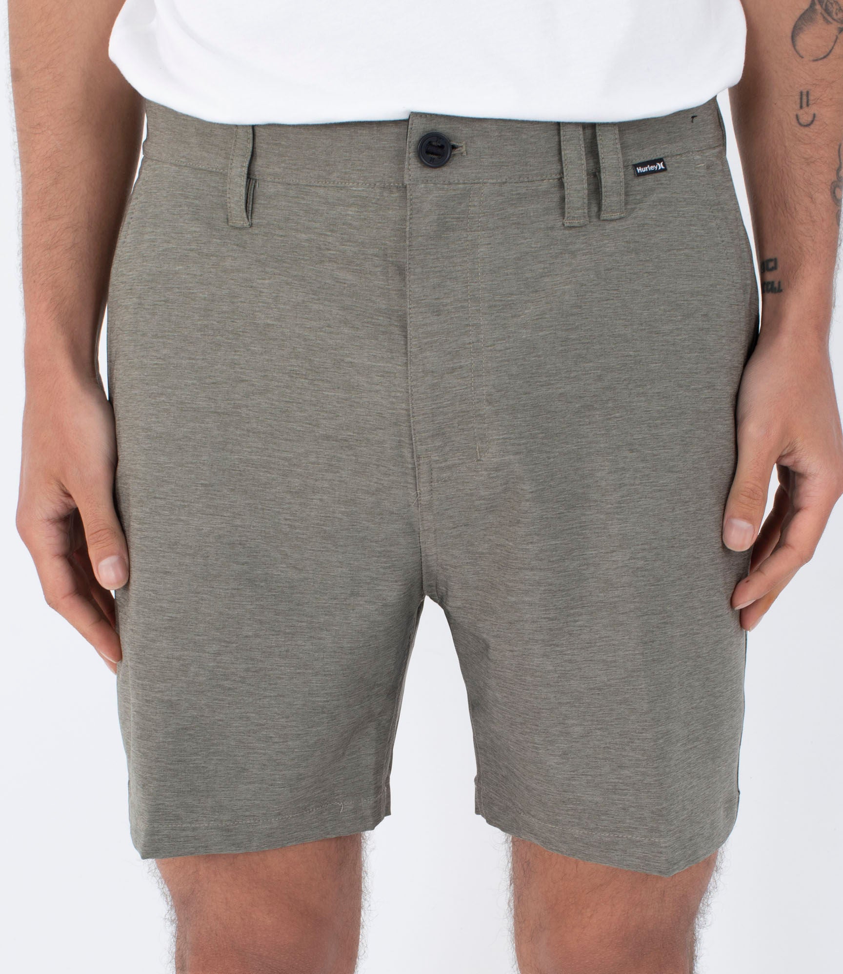 Walkshort 18" hommes - Phantom heather