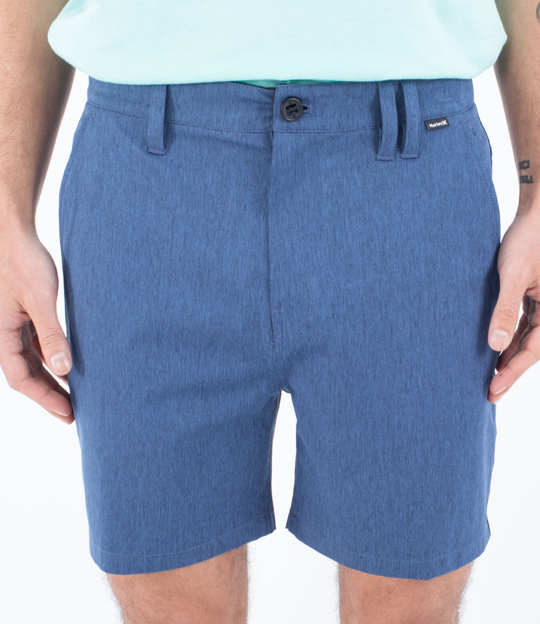Walkshort 18" männer - Phantom heather
