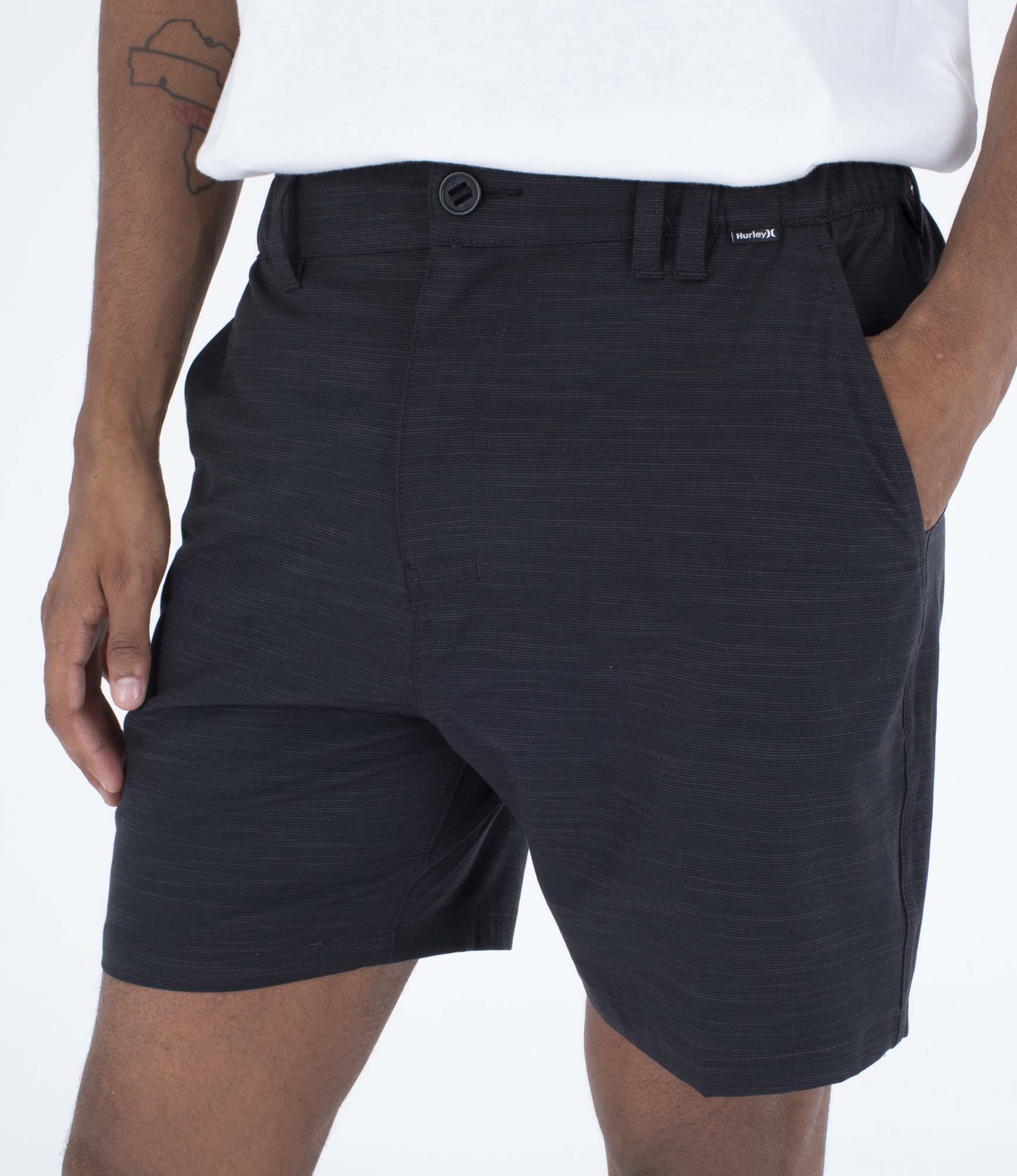 Shorts Männer - Phantom slub 3/4 waistband 18'