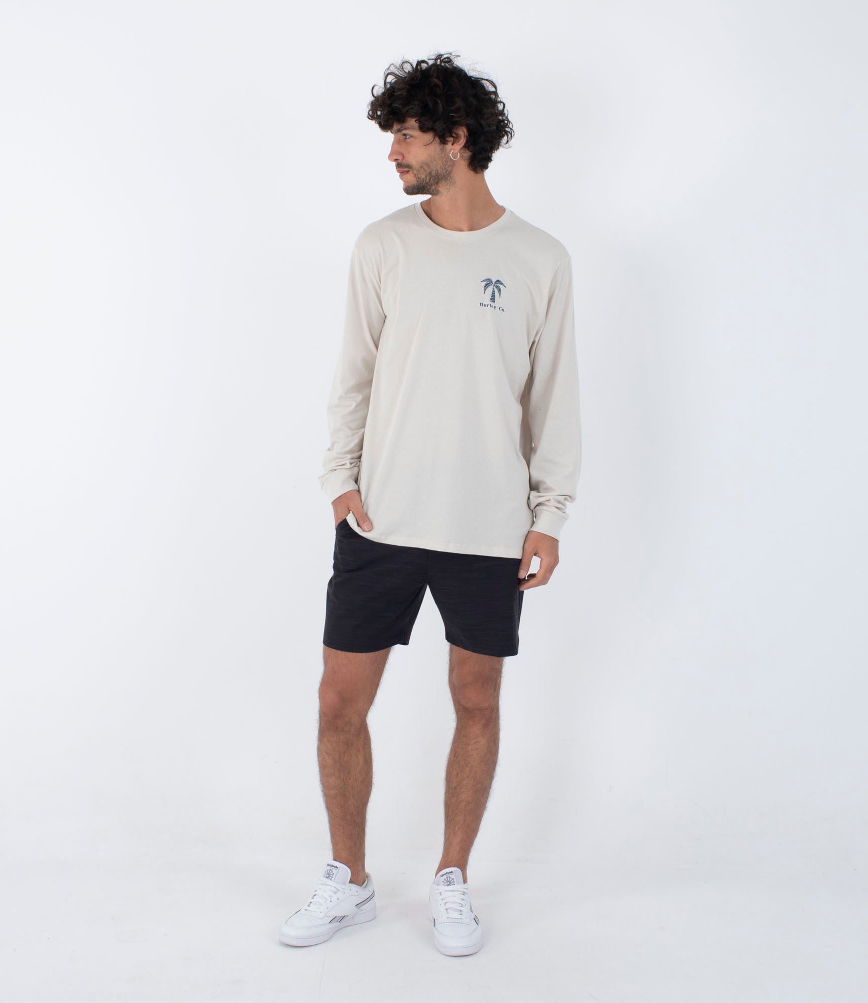Shorts Männer - Phantom slub 3/4 waistband 18'