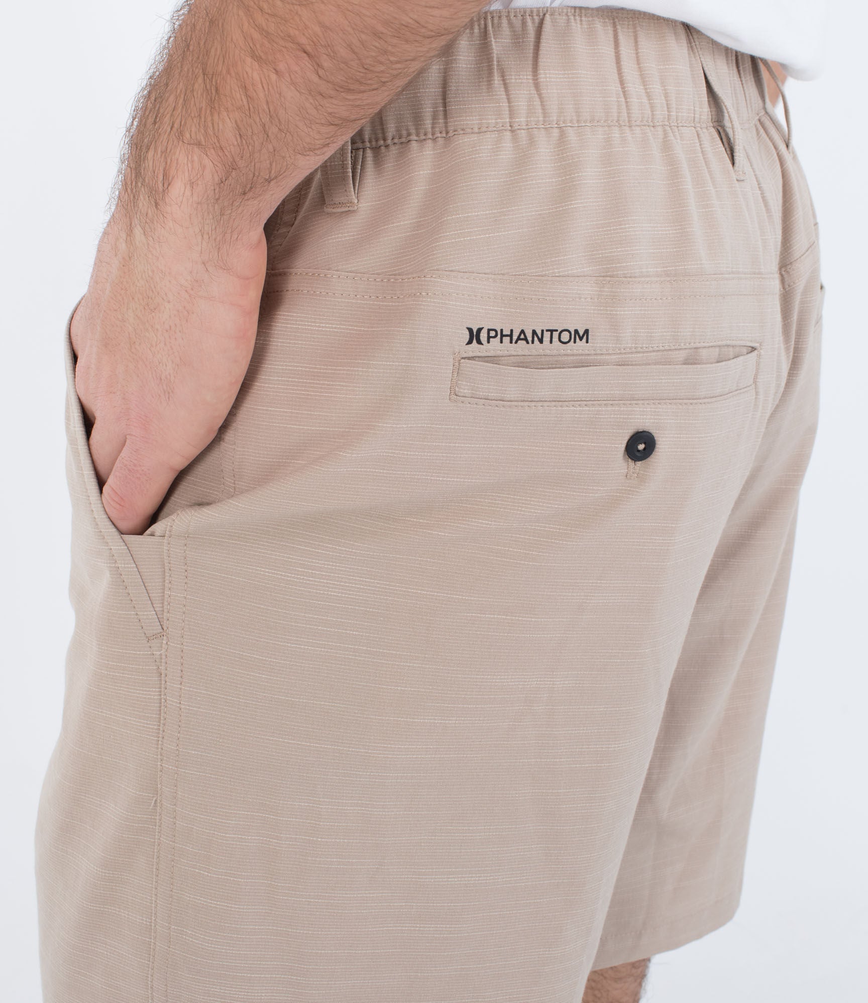 Shorts Männer - Phantom slub 3/4 waistband 18'