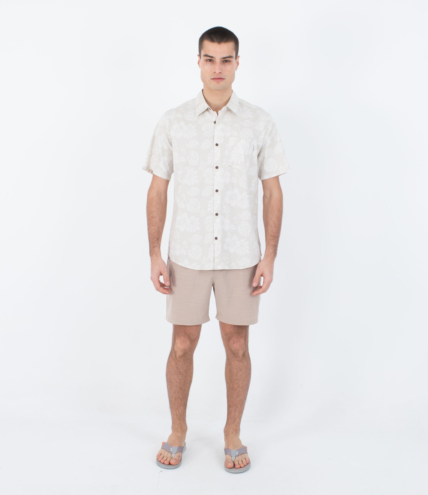 Shorts Männer - Phantom slub 3/4 waistband 18'