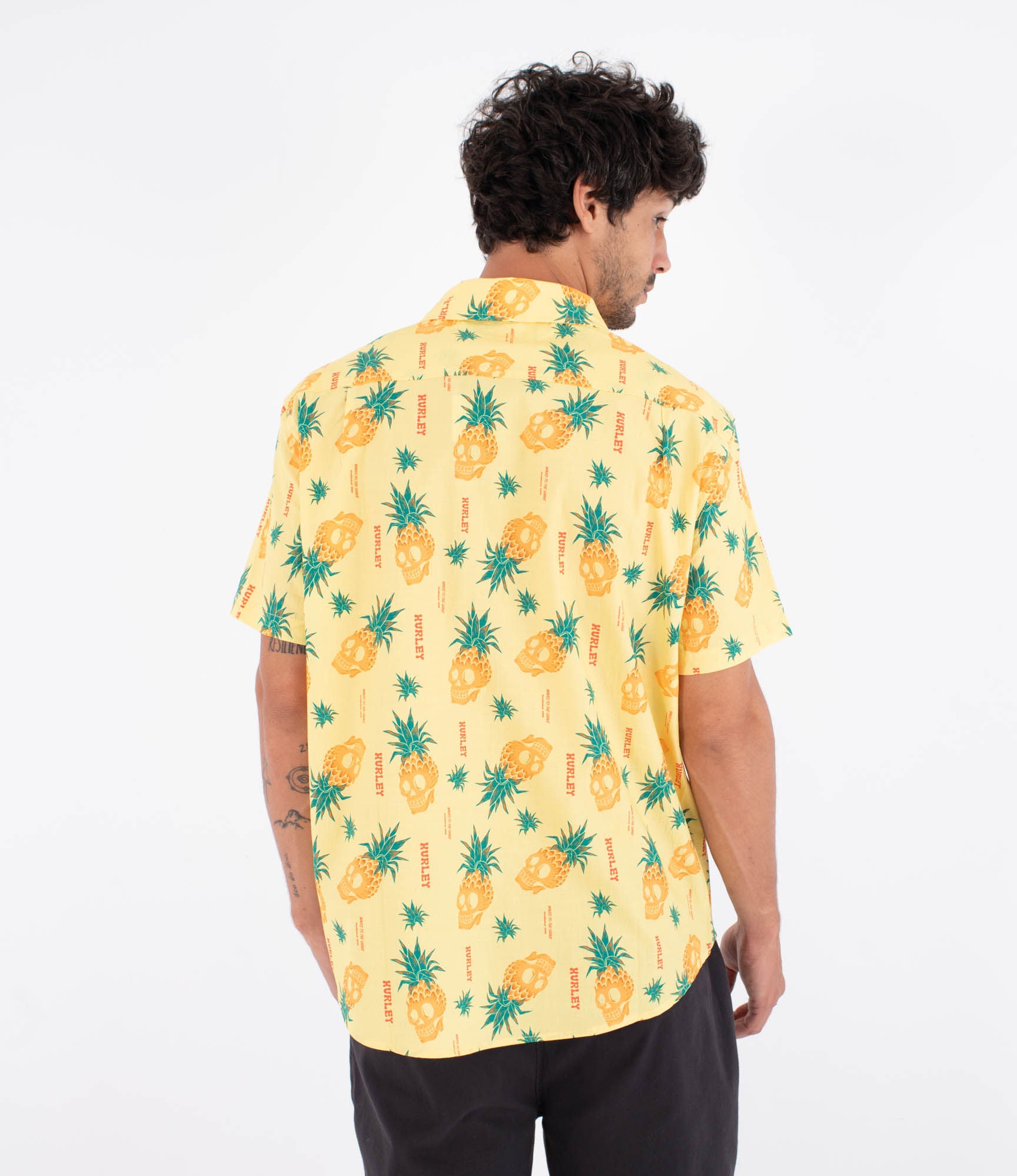 Camisa manga corta hombre - Printing press pineapple