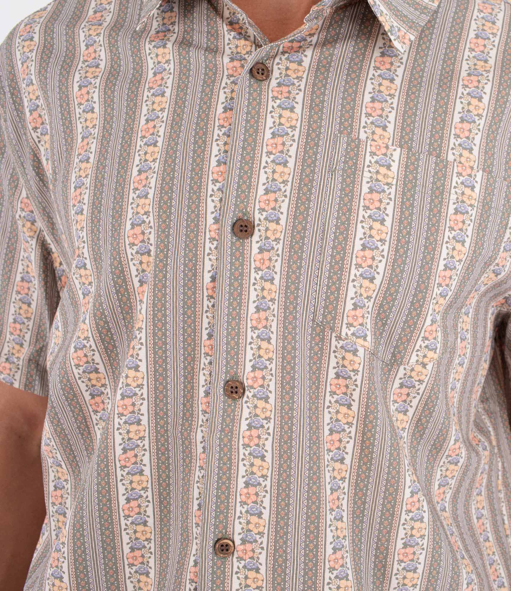 Chemise à manches courtes pour homme - Printing press hips