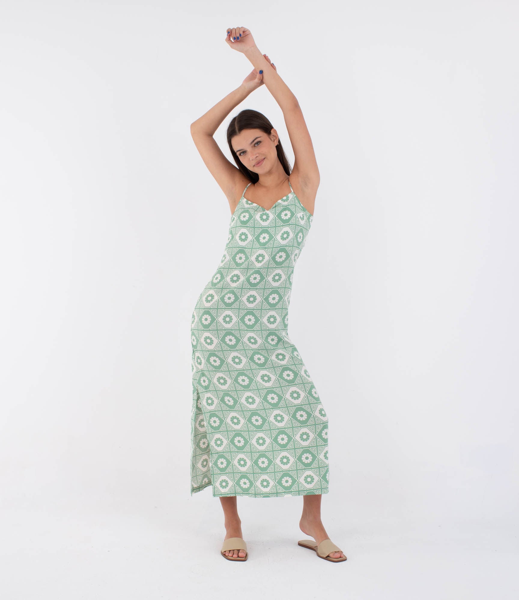 Kleid  fraune - Mikonos