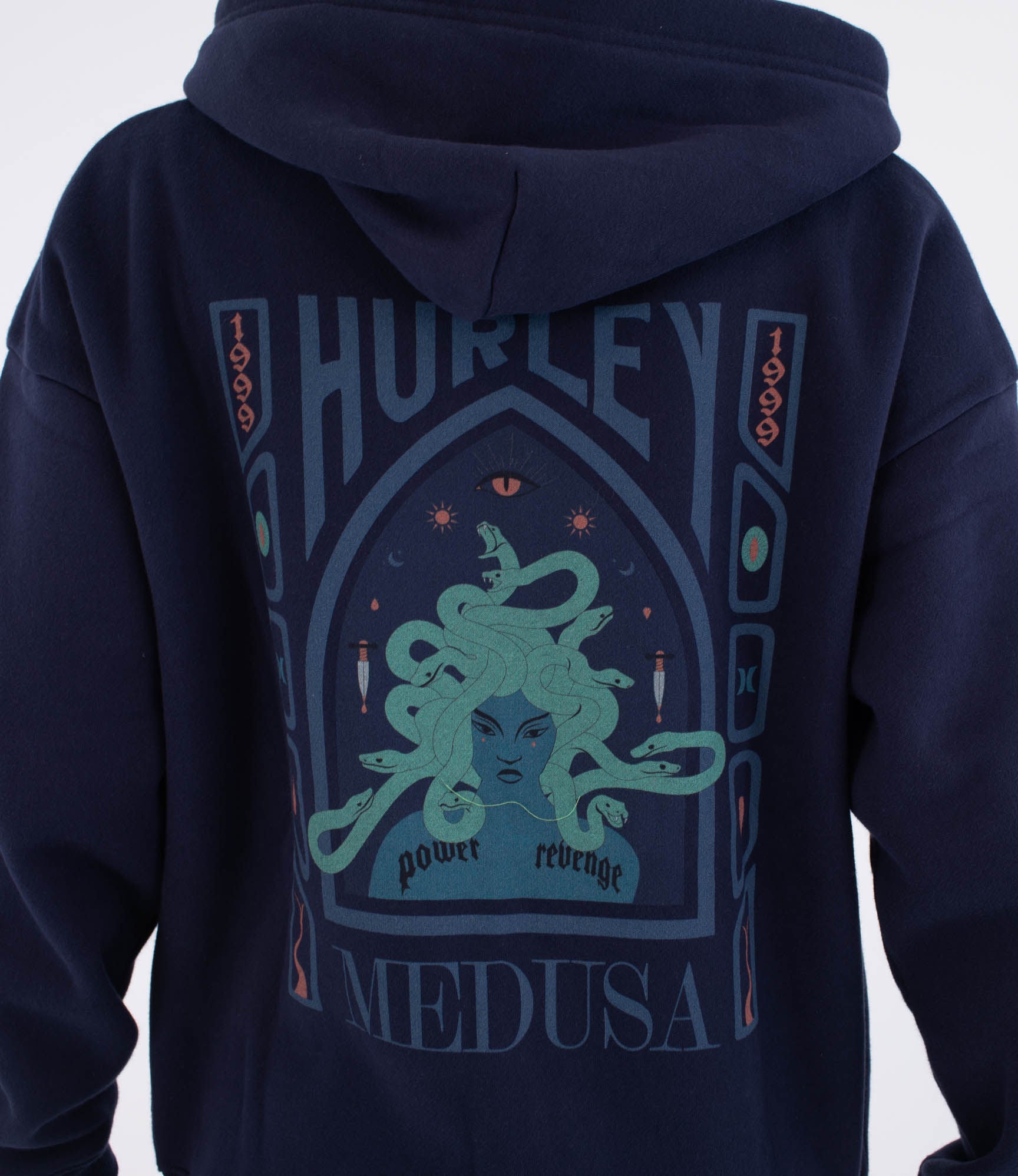 Women's hooded sweatshirt - Urban tide medusa