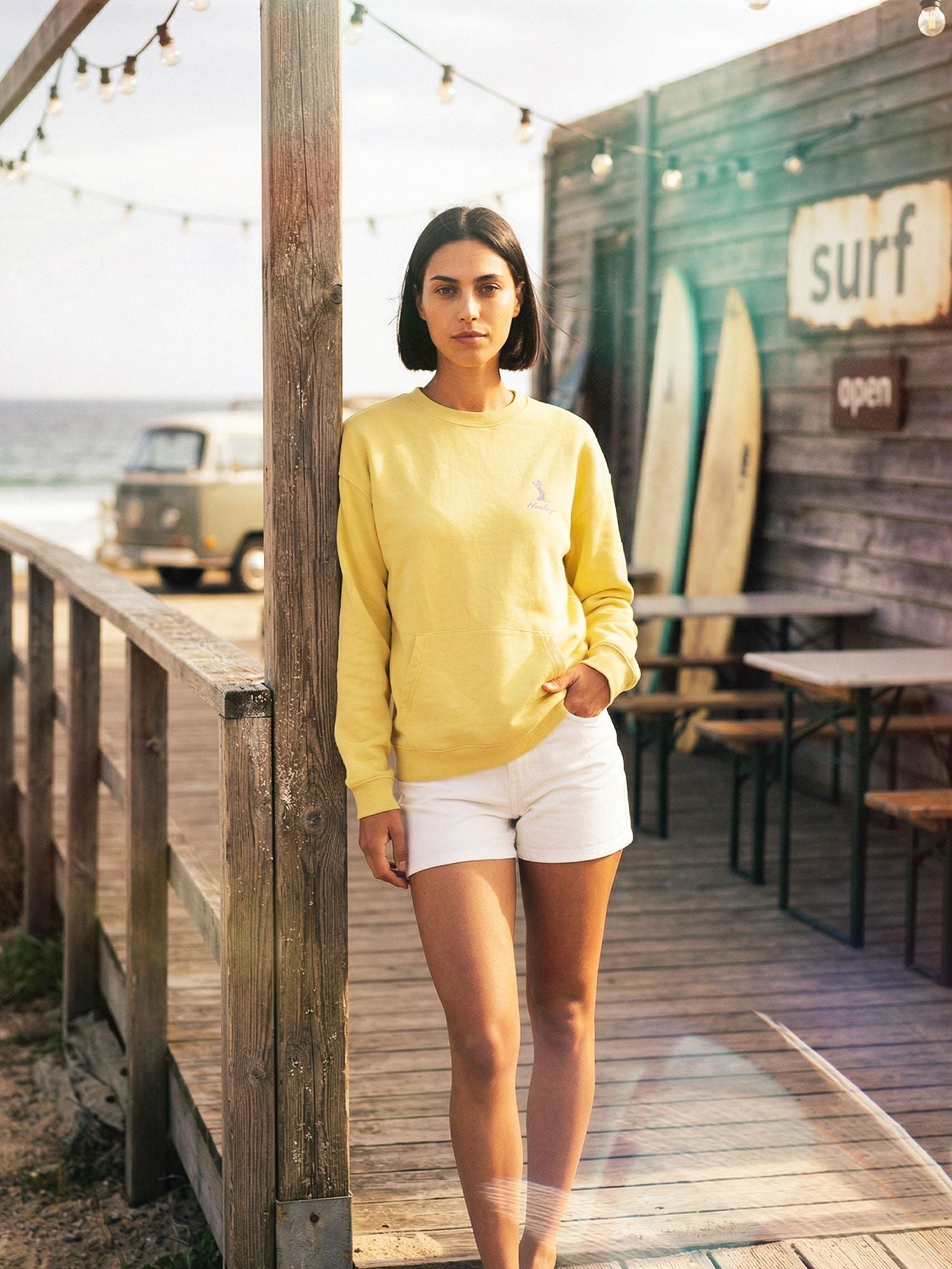 Sweatshirt Frauen - Island nereida