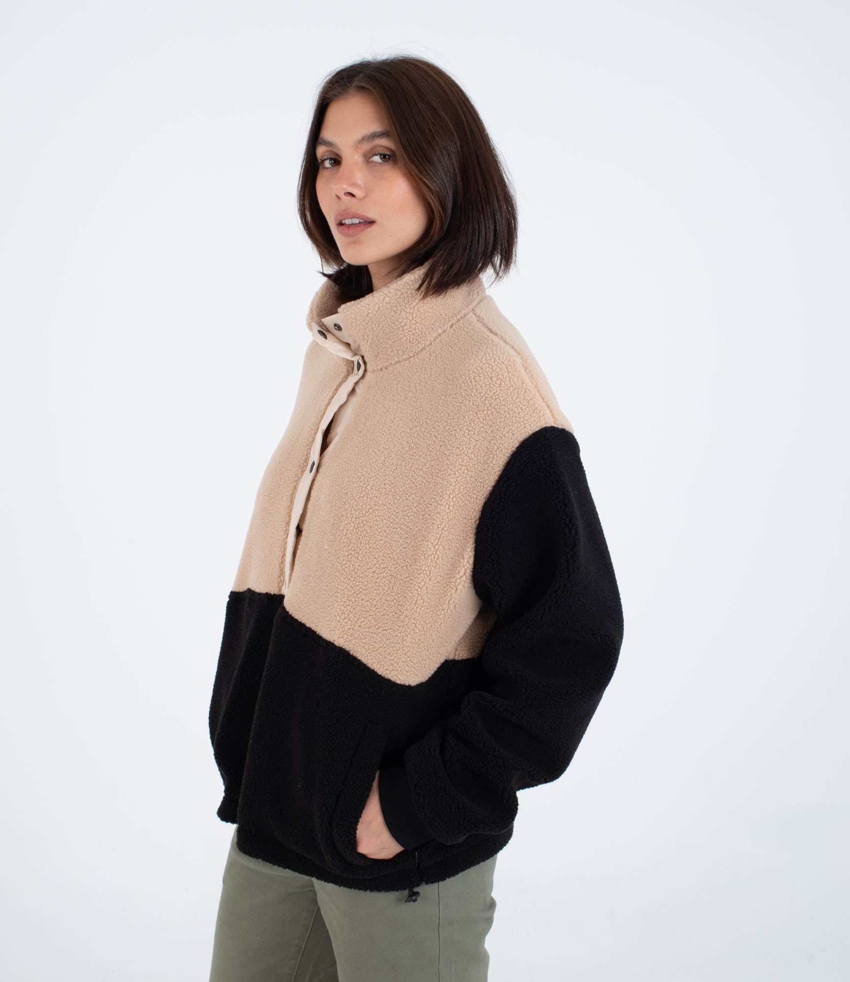 Jacke Frauen - Comfort high pile