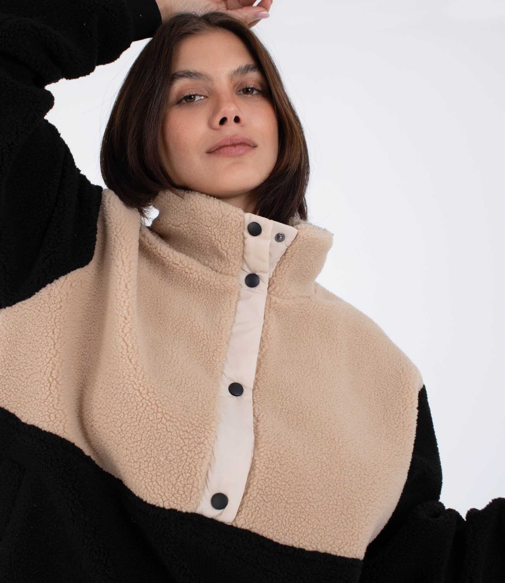 Jacke Frauen - Comfort high pile