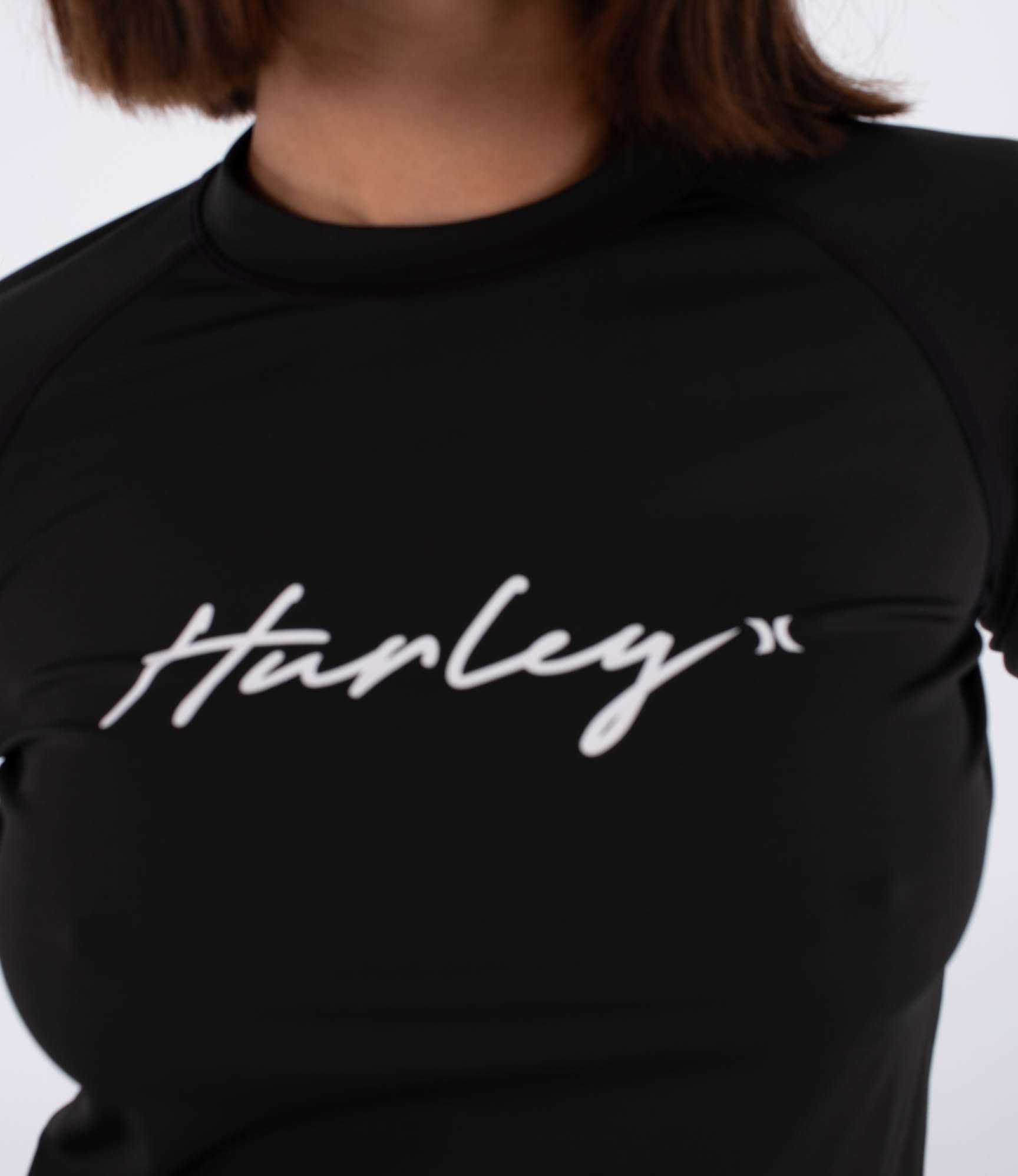 Langärmeliges Lycra-Surfshirt für Damen