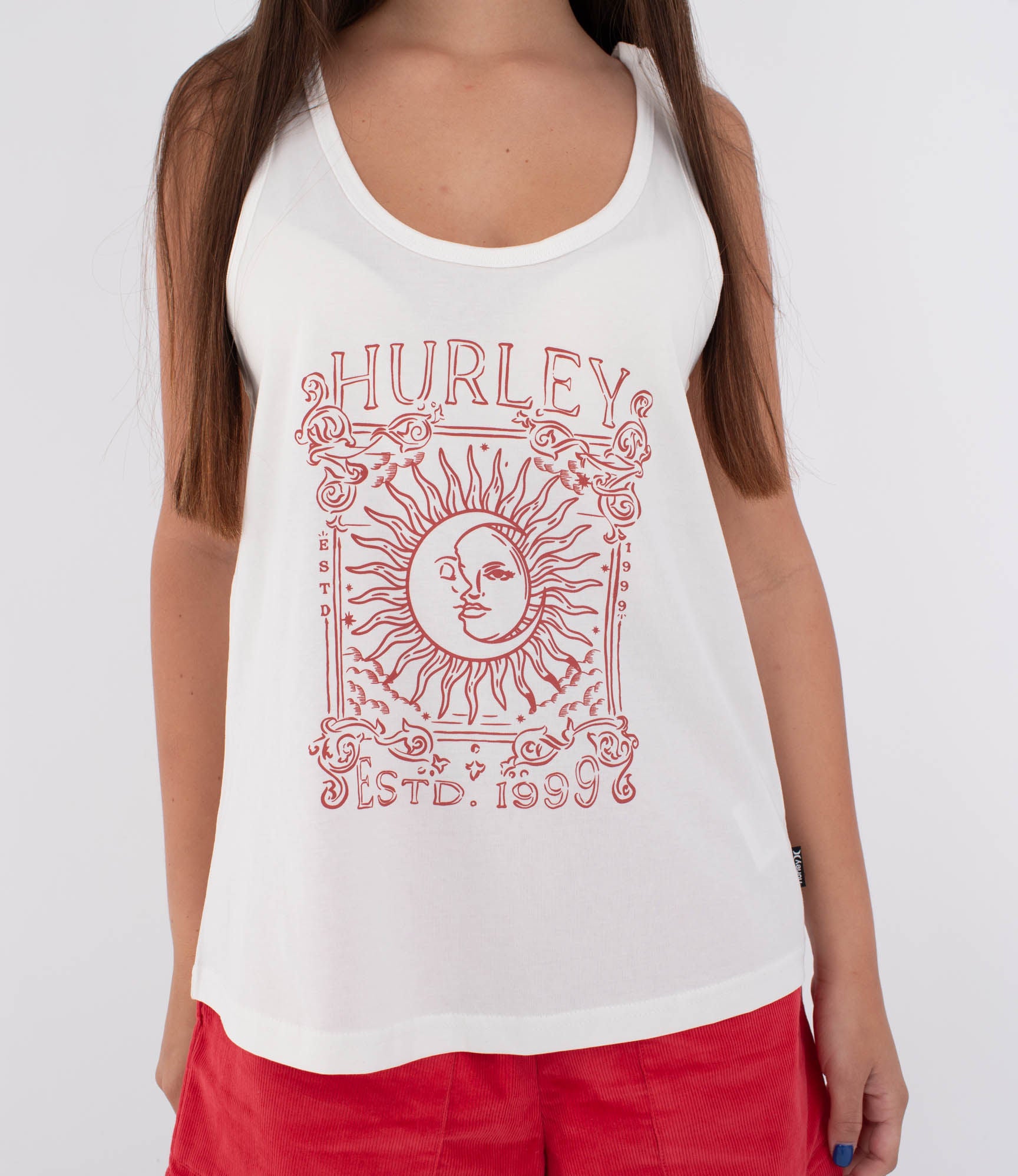 T-Shirt tank women - Organic two sides