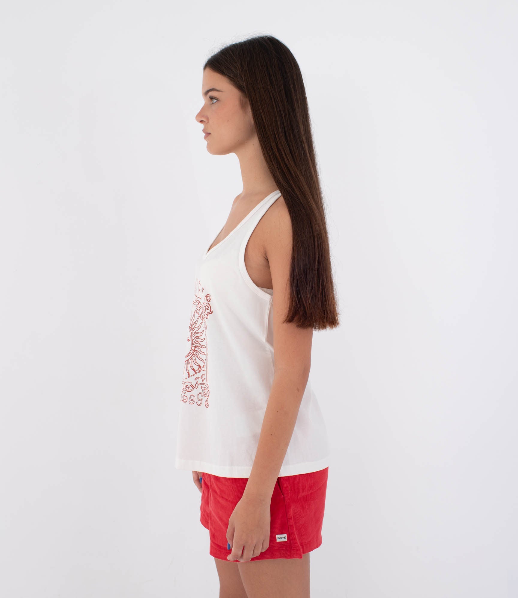 T-Shirt tank women - Organic two sides