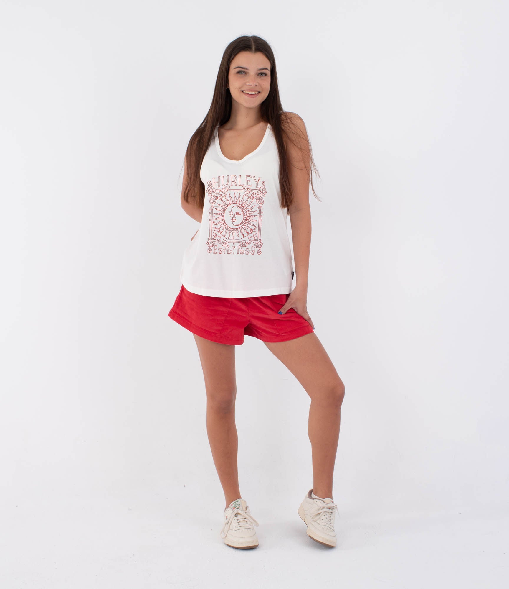 T-Shirt tank women - Organic two sides