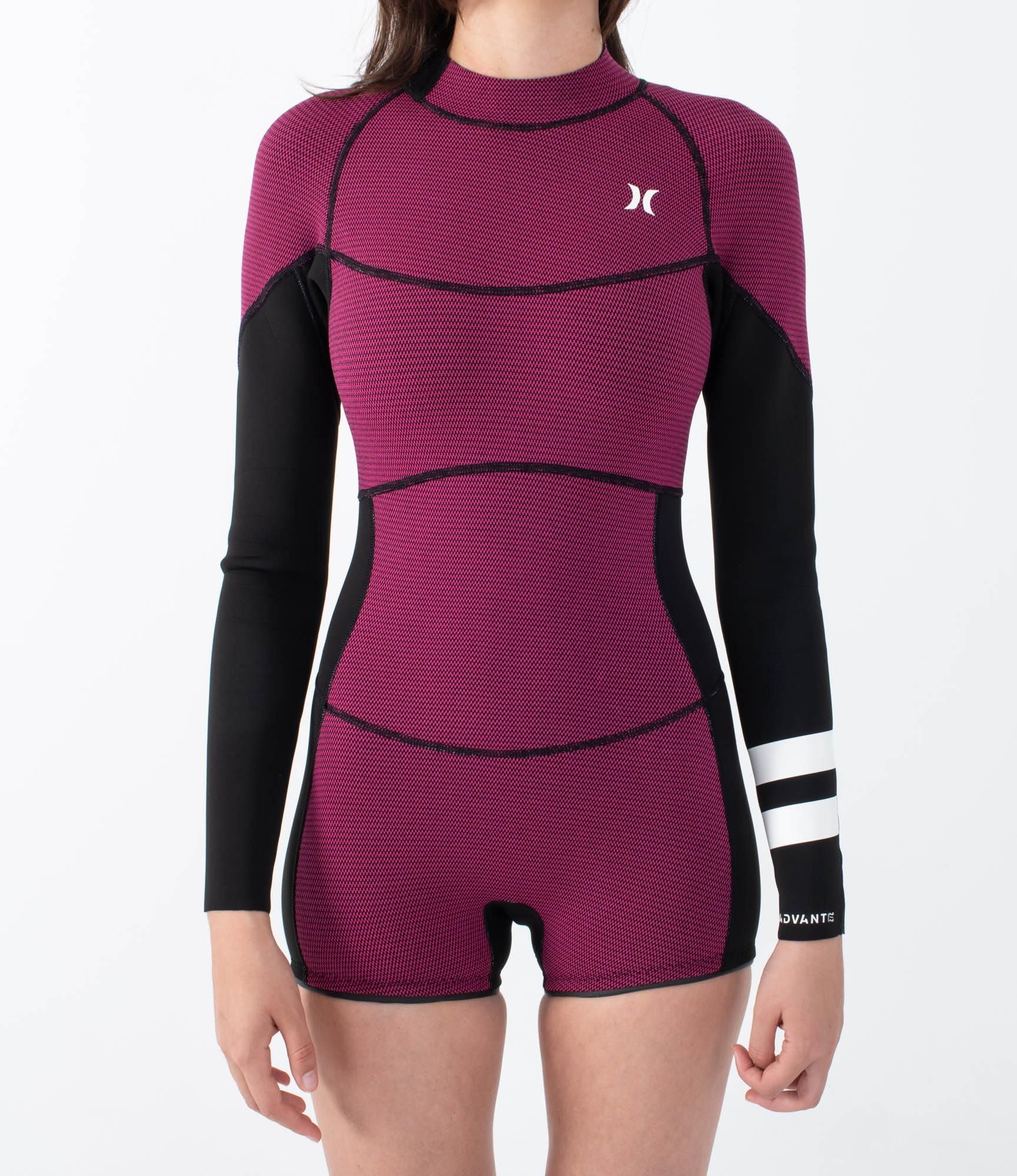 ADVANT 2MM Shorty Texture Springsuit  - Mujer