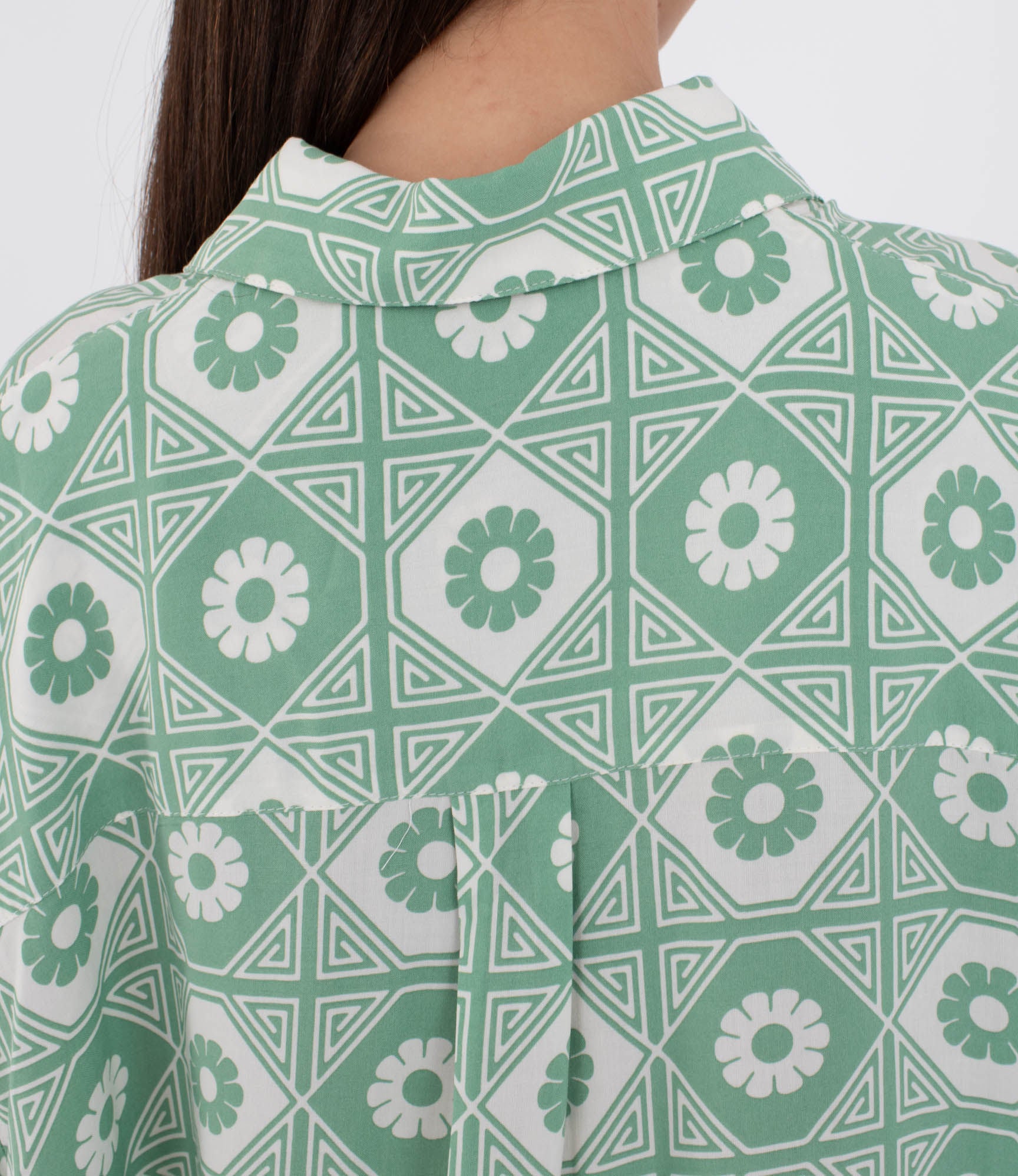 Shirt short sleeve women - Mikonos