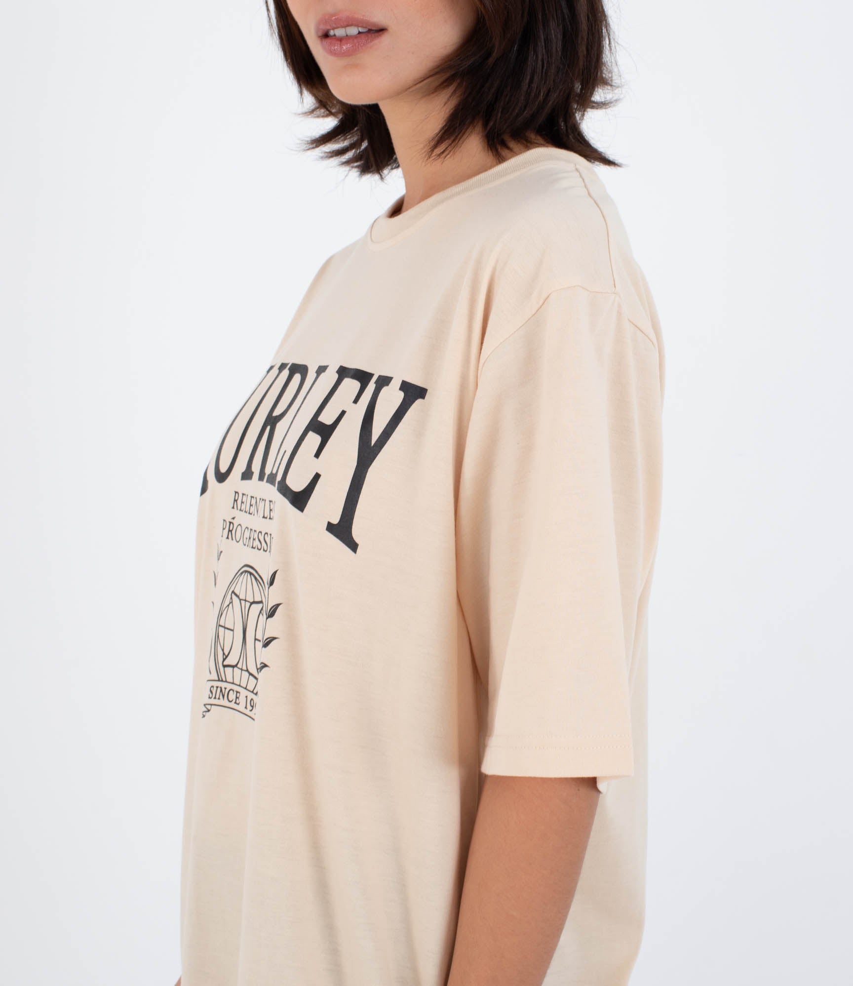 Kurzarm-T-Shirt Frauen - Global