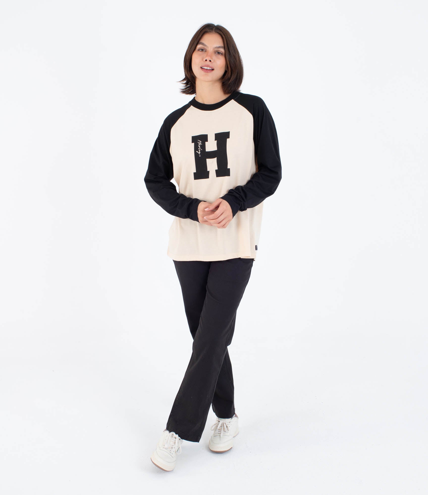 Langärmeliges T-Shirt Frauen - Out Run