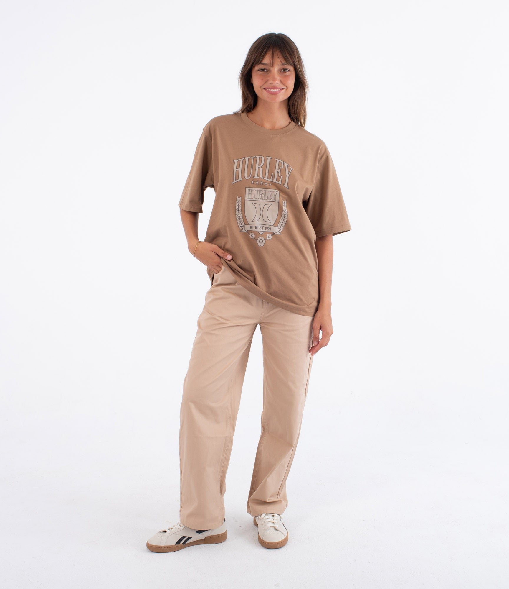 Kurzarm-T-Shirt Frauen - Rebulid