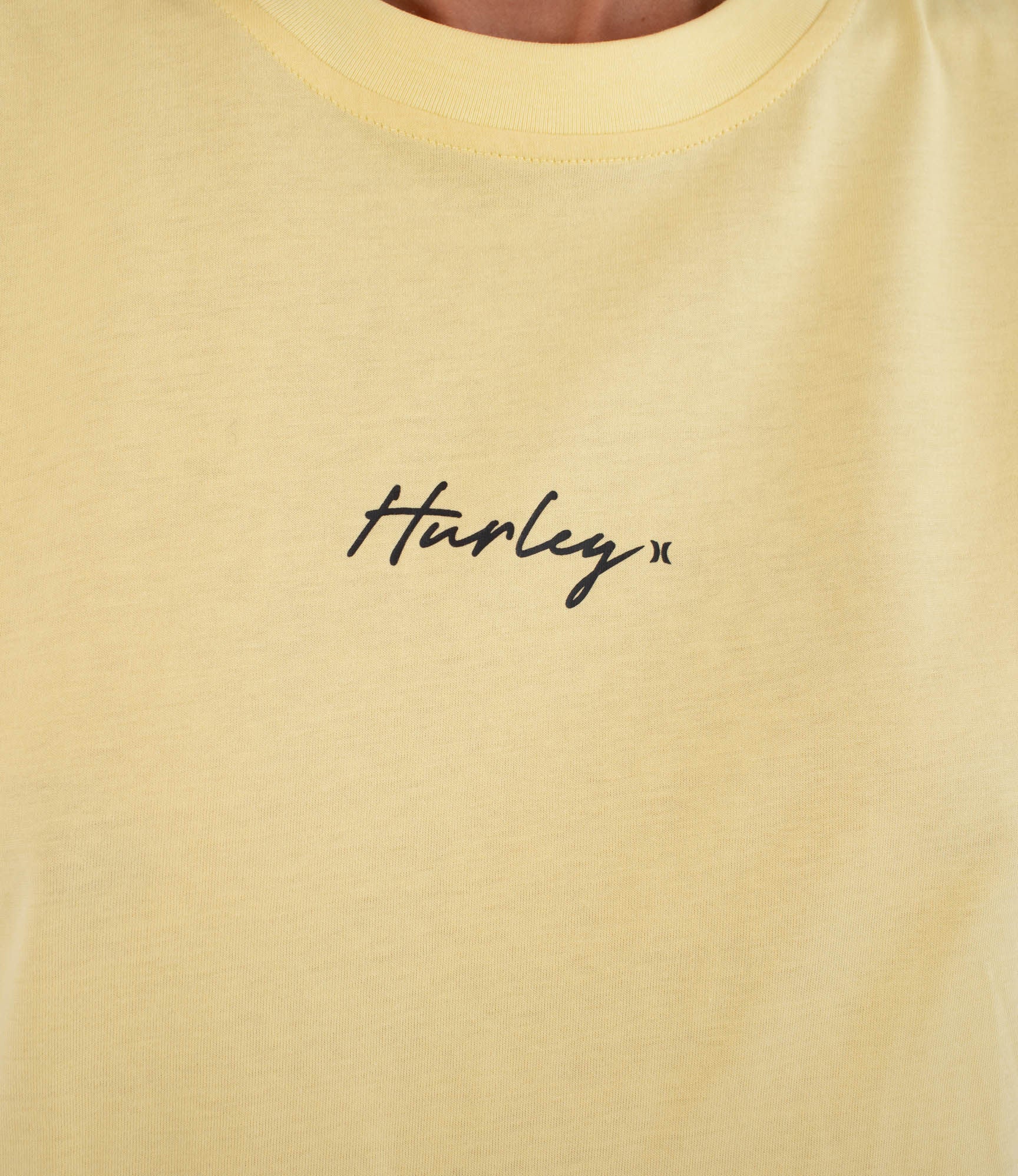 Kurzarm-T-Shirt Frauen - Script
