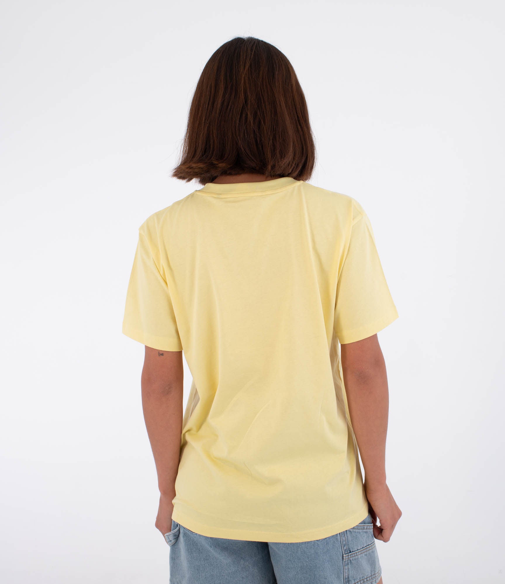 Kurzarm-T-Shirt Frauen - Script