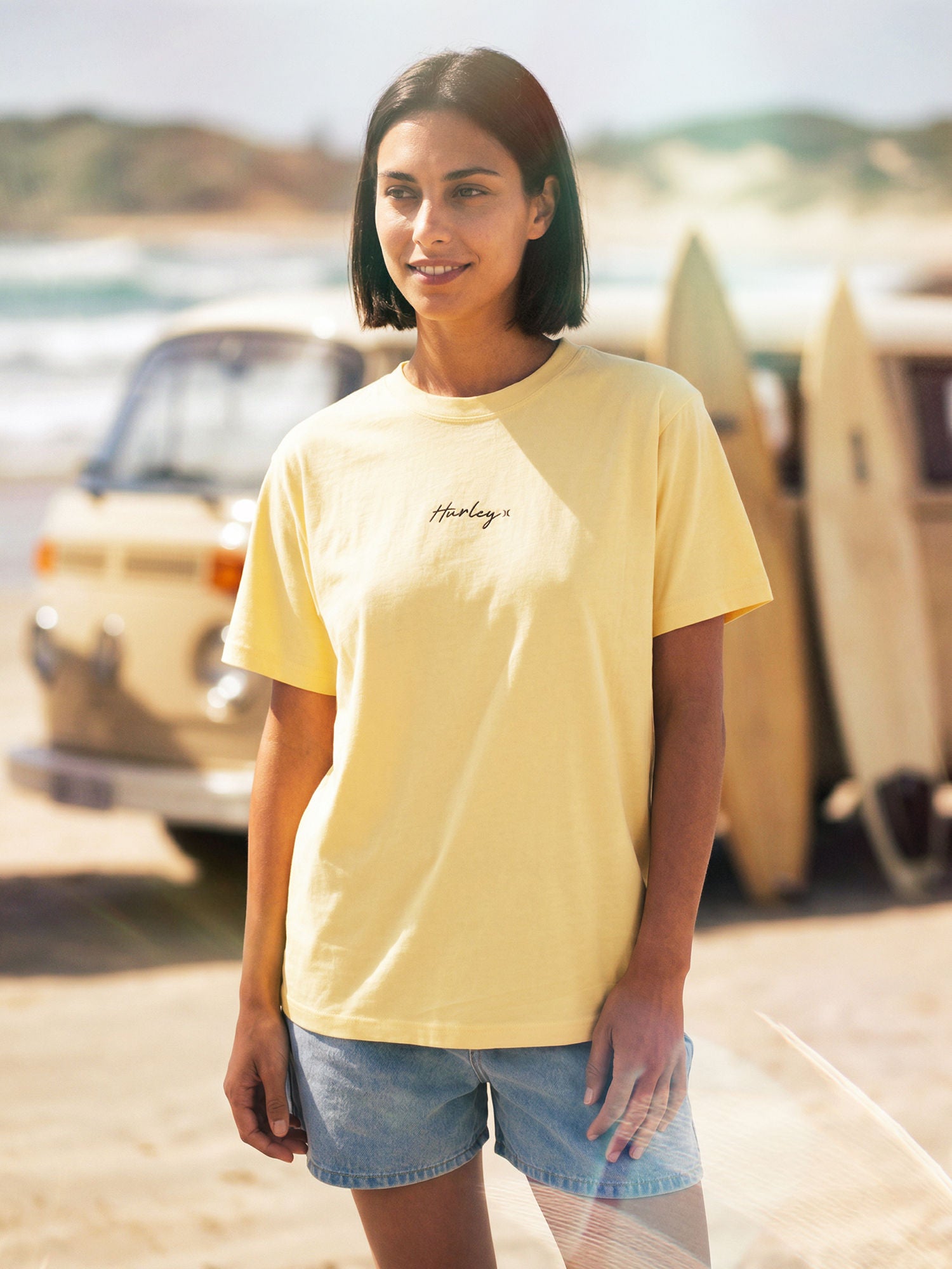 Short sleeve t-shirt women - Script