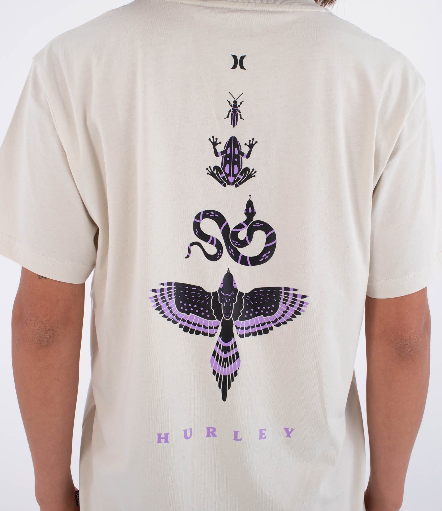 Kurzarm-T-Shirt Frauen - Creek animals