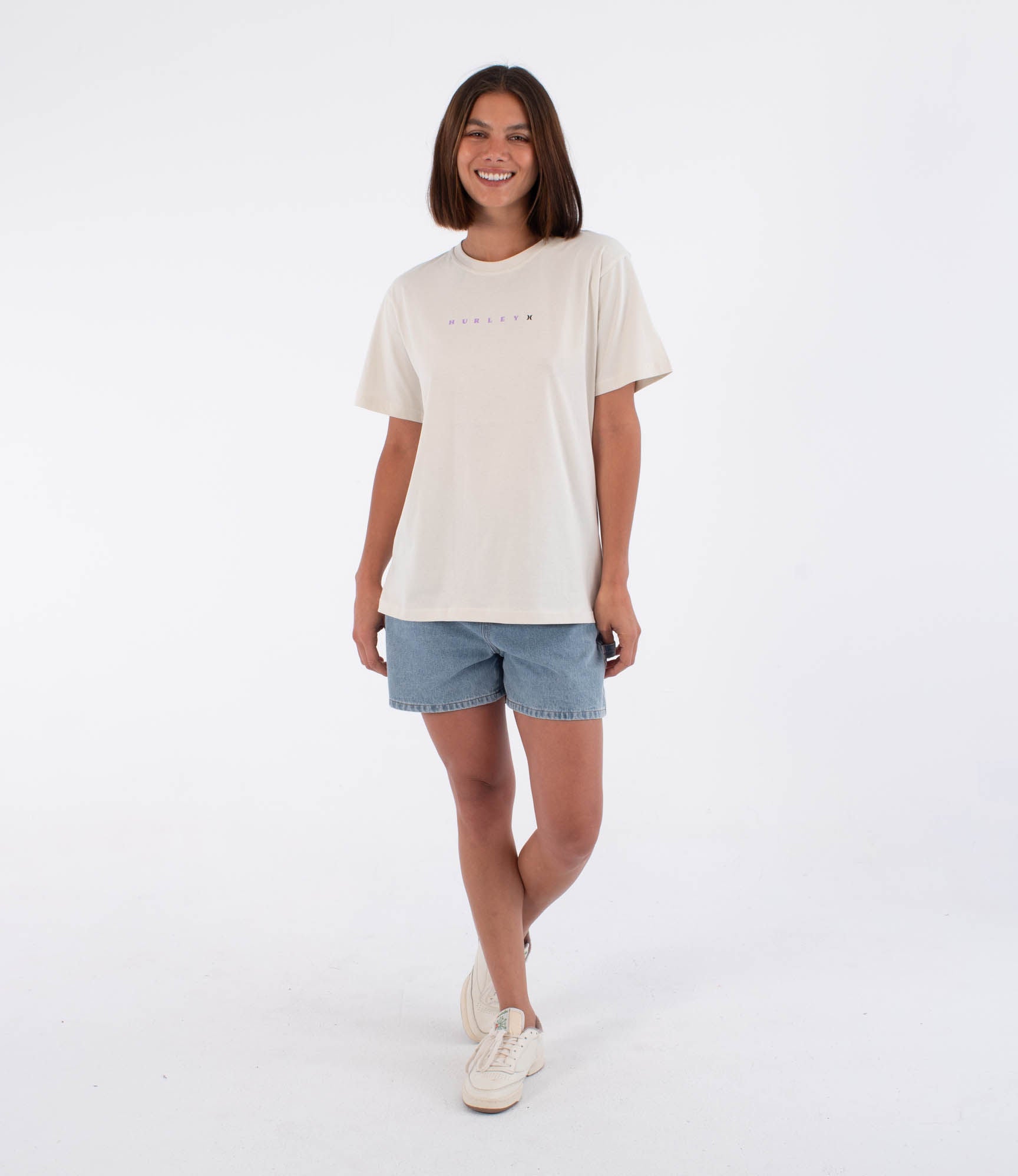 Kurzarm-T-Shirt Frauen - Creek animals