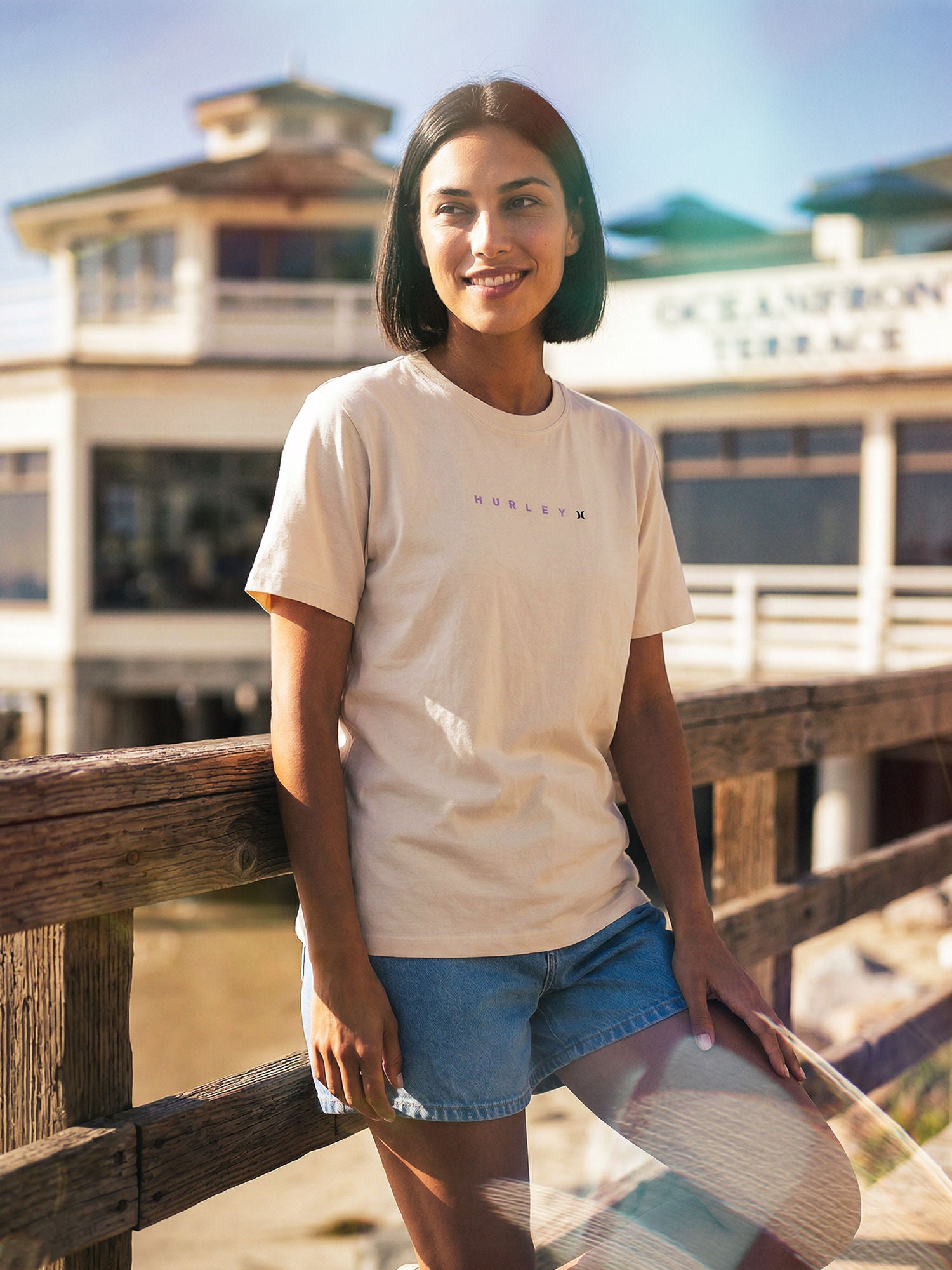 Short sleeve t-shirt women - Creek animals