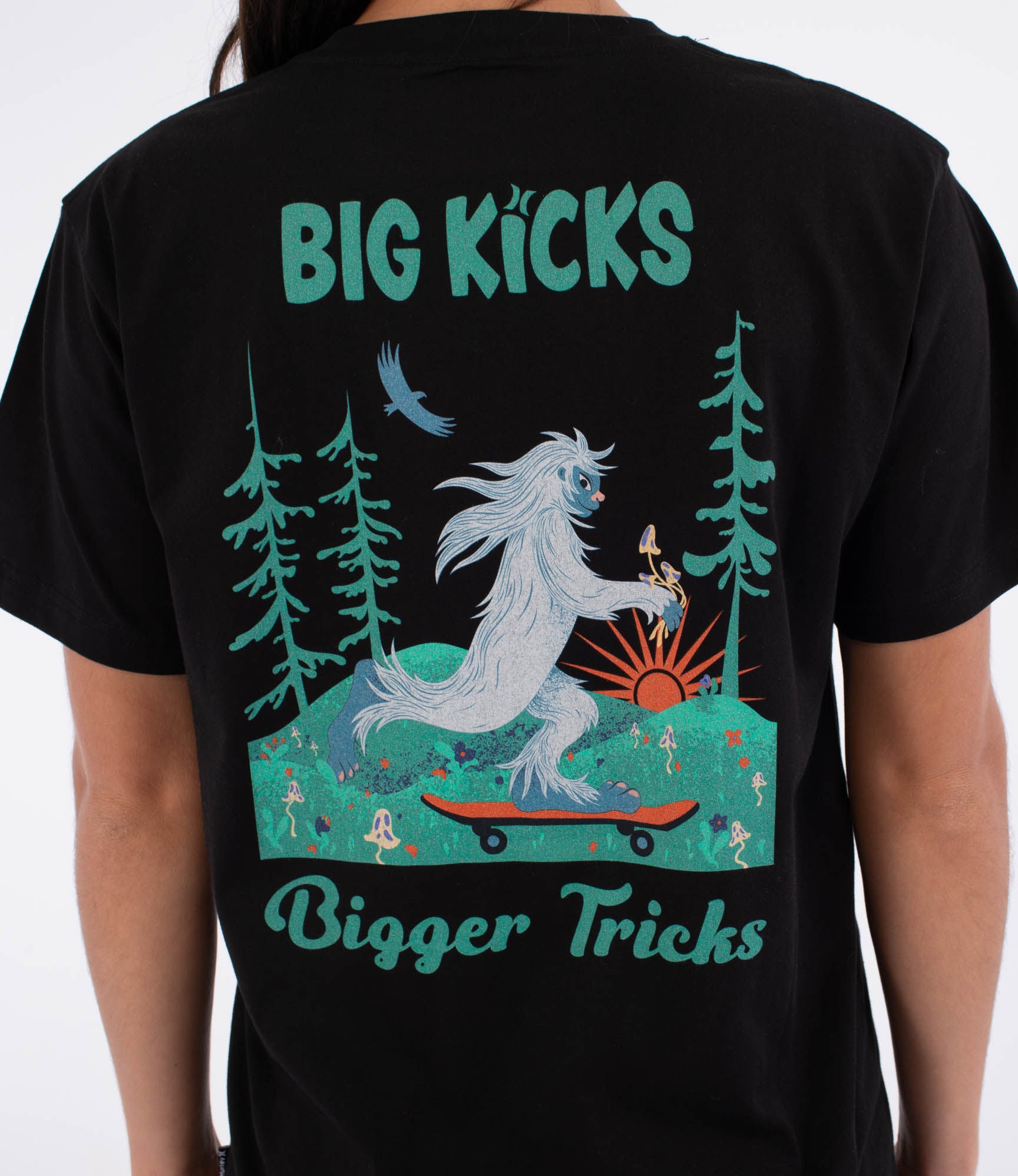 Kurzarm-T-Shirt Frauen - Creek big foot