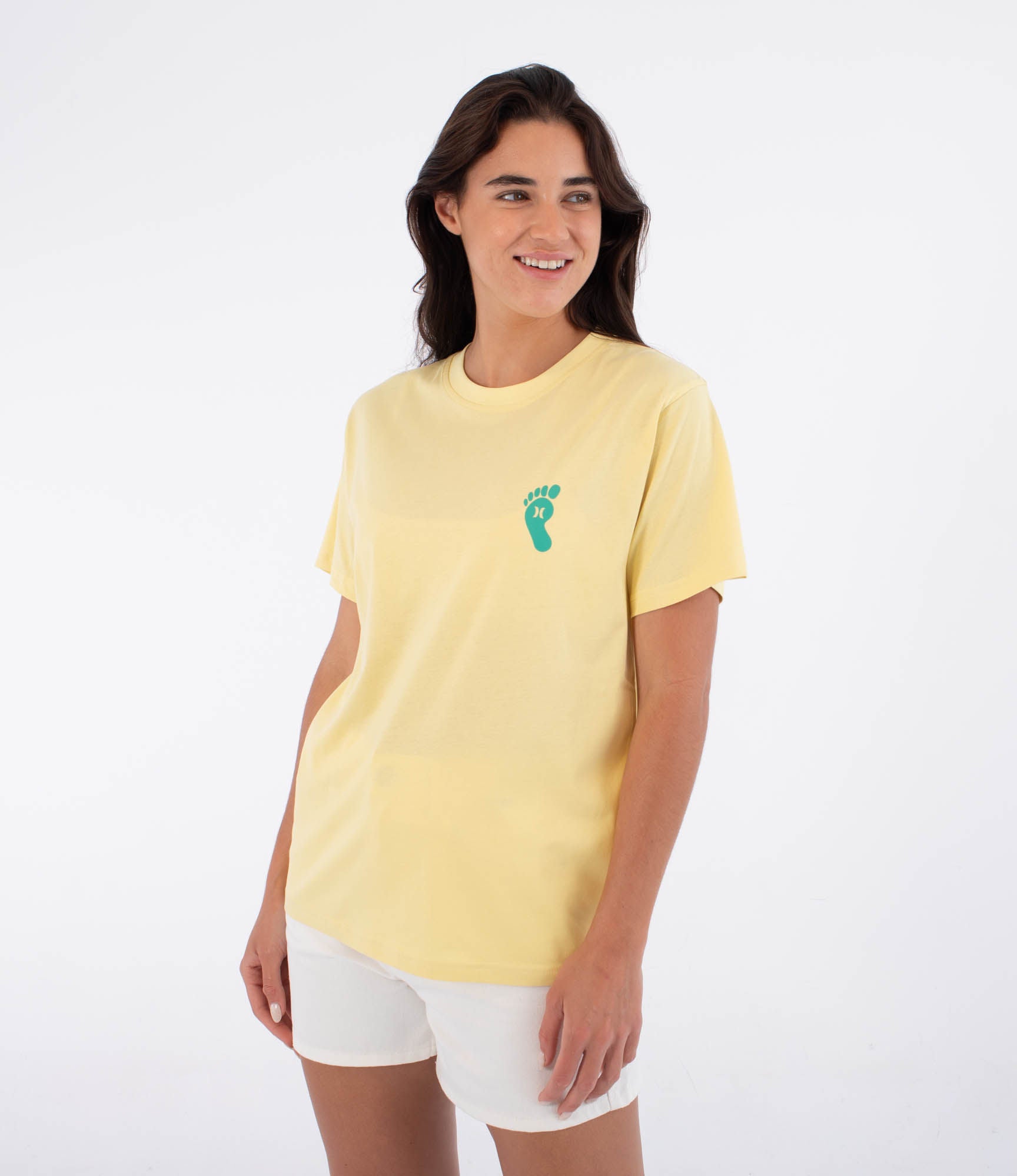 Kurzarm-T-Shirt Frauen - Creek big foot