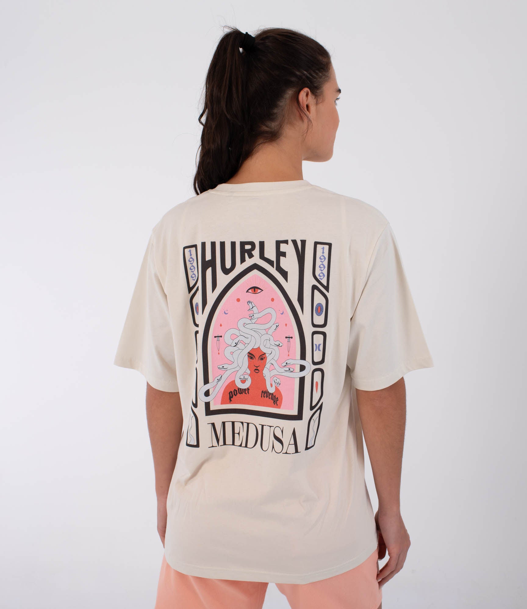 Kurzarm-T-Shirt Frauen - Urban tide medusa