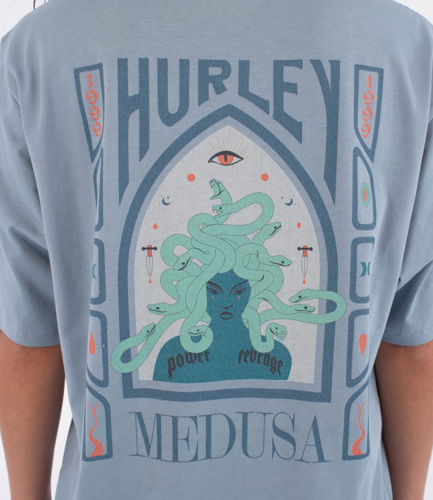 Kurzarm-T-Shirt Frauen - Urban tide medusa