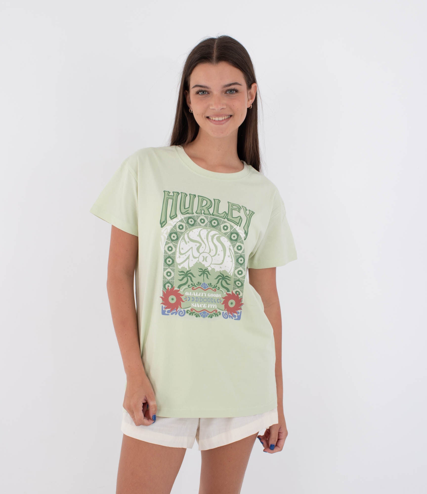 T-Shirt short sleeve women - Organic mikonos