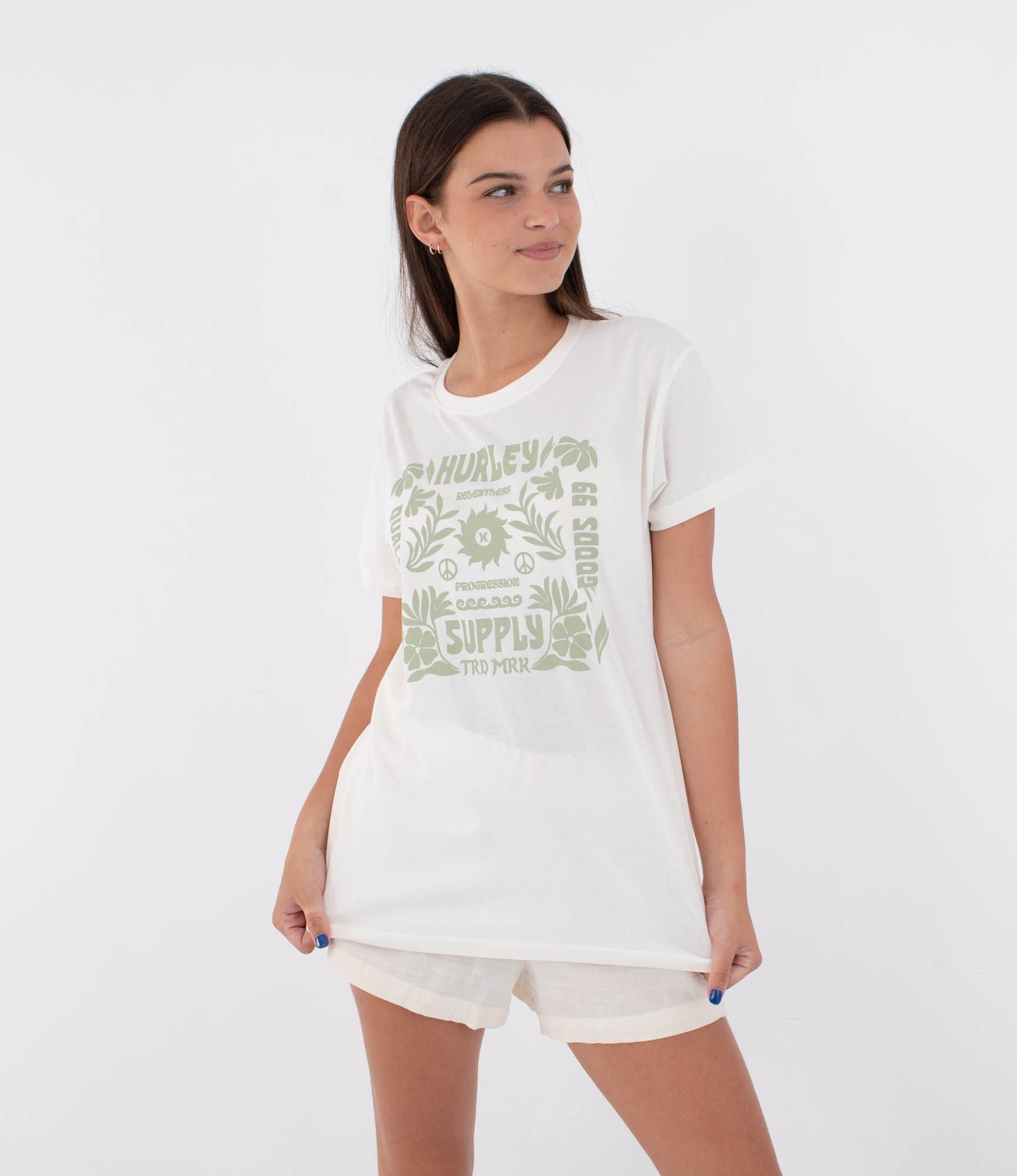 T-Shirt short sleeve women - Organic seaside