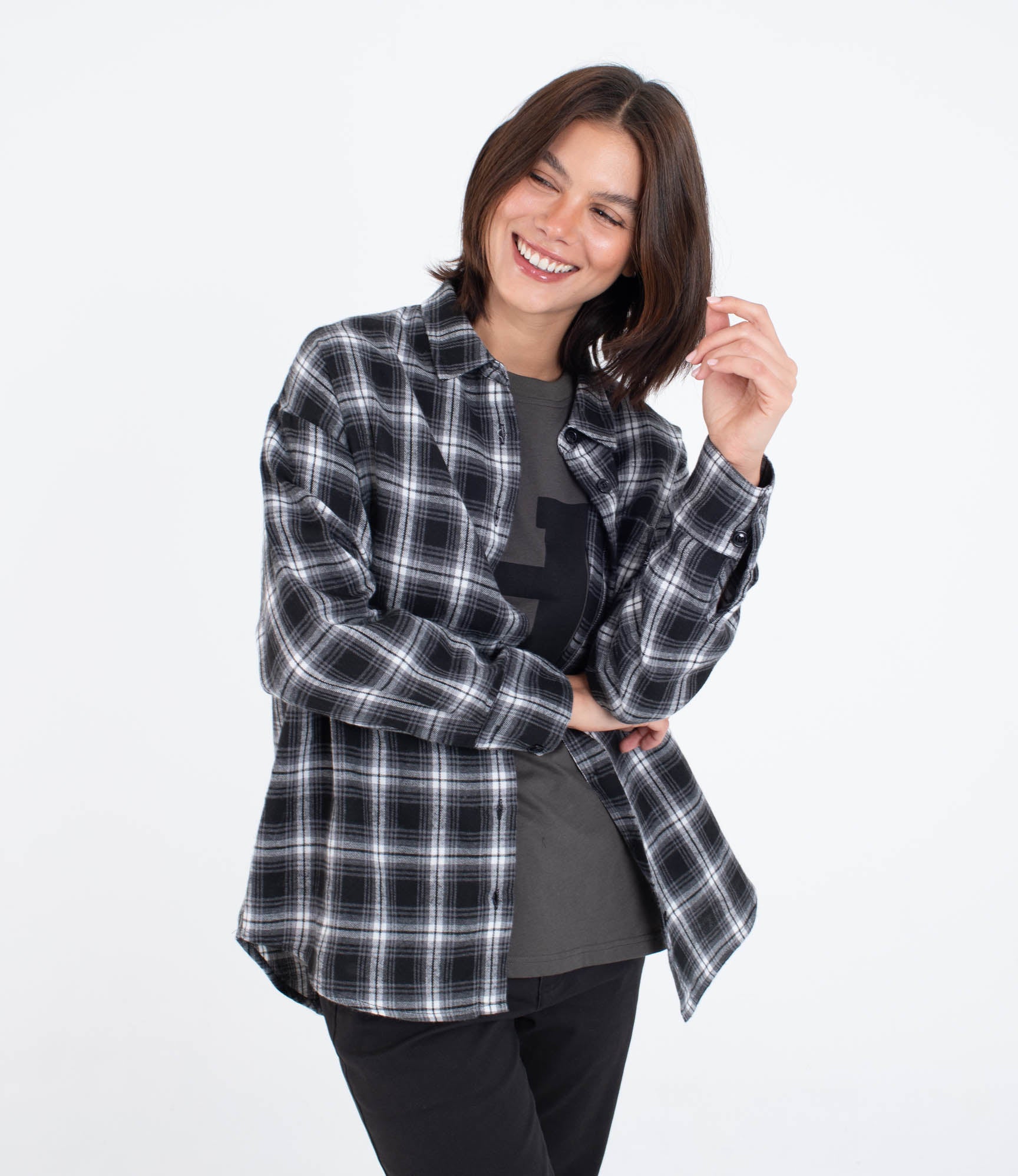 Camisa manga larga mujer - Budapest Flannel