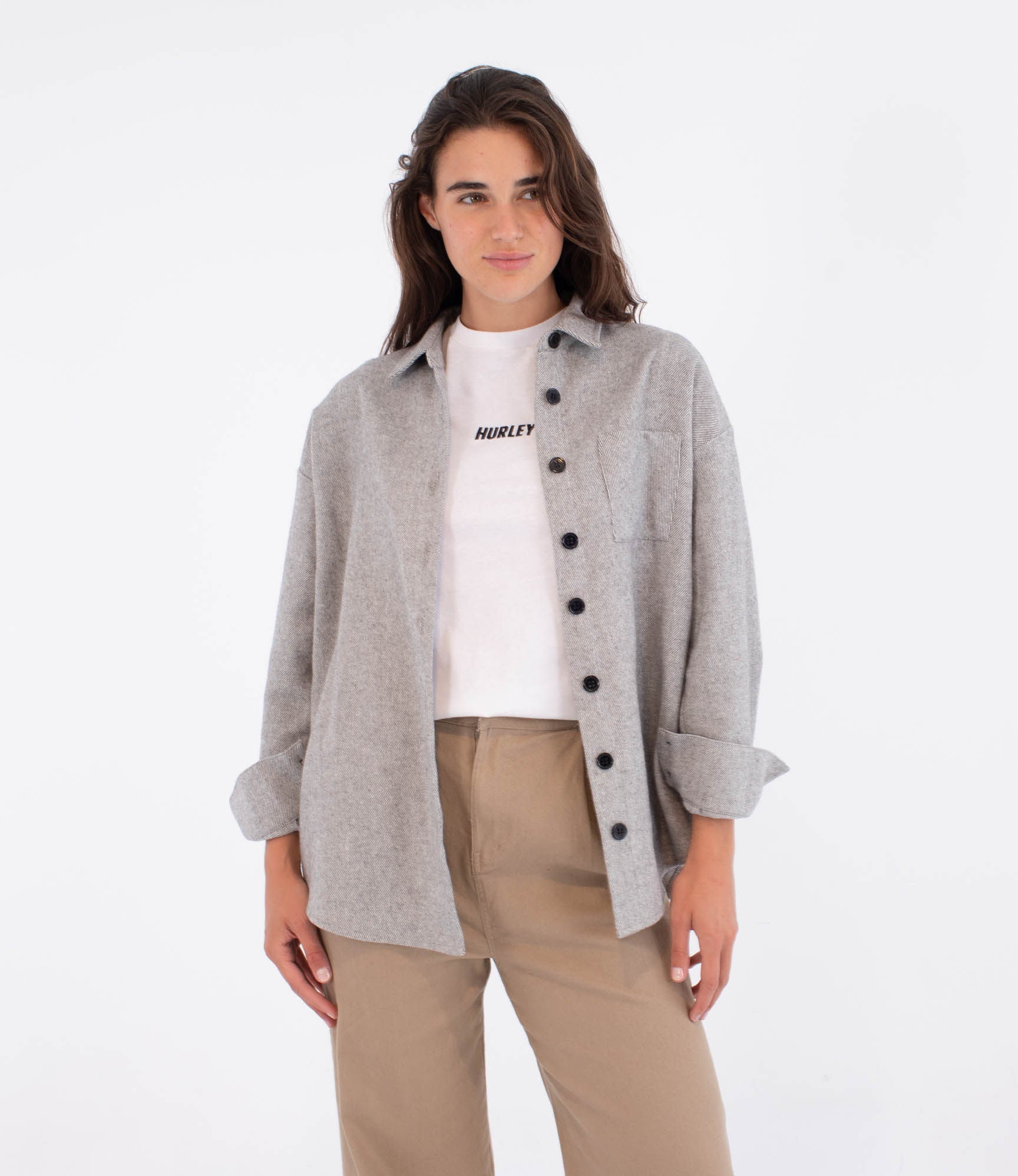 Chemise manches longues femmes  - Union Solid Flannel