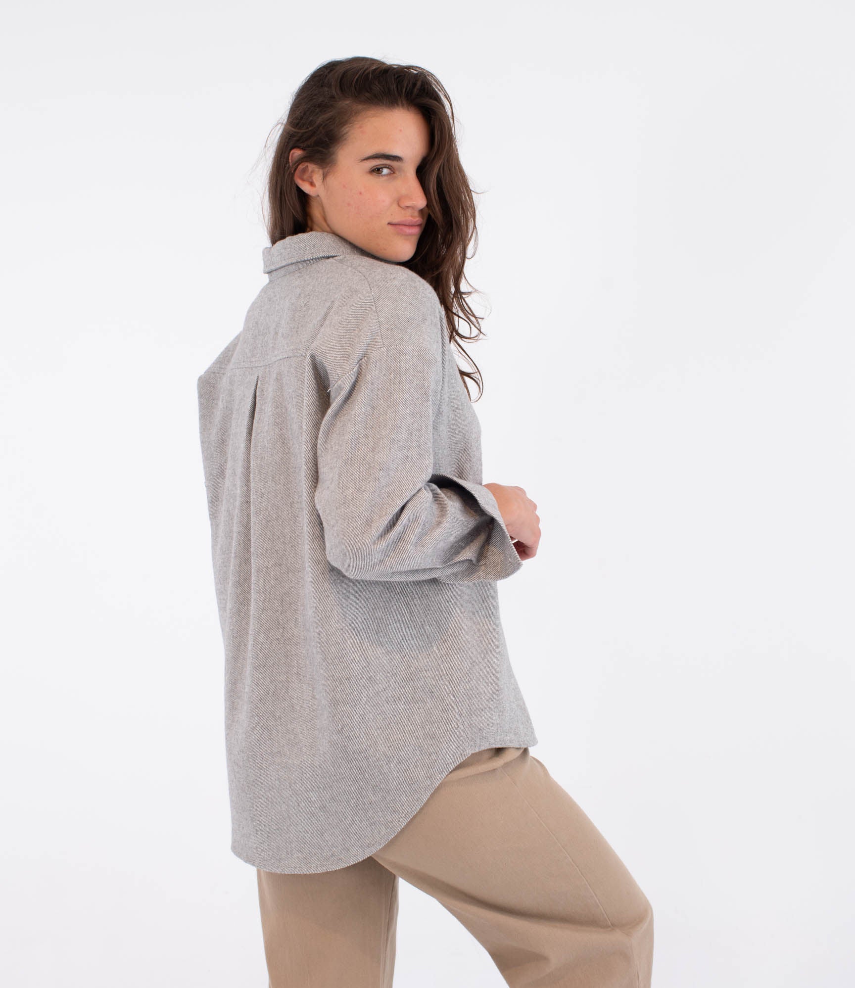 Chemise manches longues femmes  - Union Solid Flannel