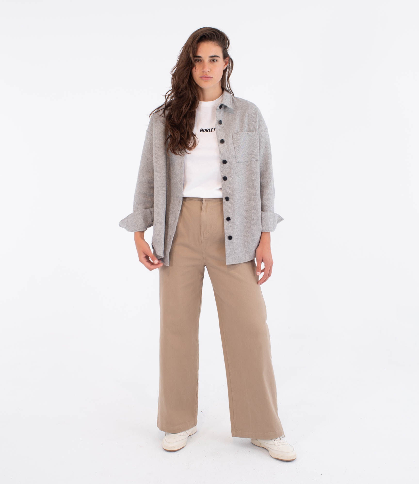 Chemise manches longues femmes  - Union Solid Flannel